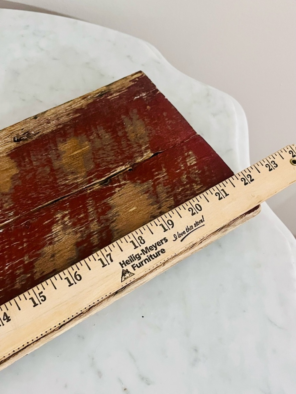 Rustic Barn Wood Raised Tray Serving Decor Display Candle Vanity Plank Handmade - Picture 8 of 11